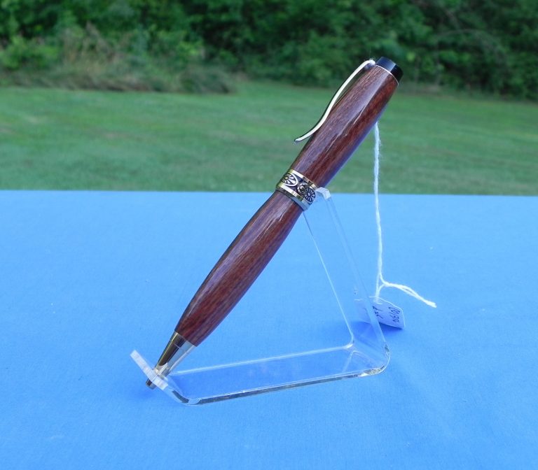 Large cigar pen made from an exotic wood species, these are twist pens.